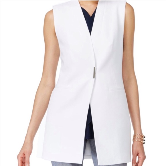 Alfani Jackets & Blazers - Alfani Collarless Vest Size 12